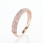 no reserv - 14 karaat Rosé goud - Ring Diamanten
