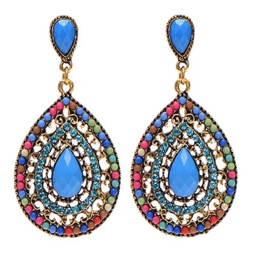 Fako Bijoux® - Oorbellen - Bohemian - Druppel - Multicolour, Sieraden, Tassen en Uiterlijk, Oorbellen, Verzenden