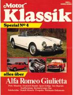 MOTOR KLASSIK SPEZIAL No4, ALFA ROMEO GUILIETTA, Nieuw, Alfa Romeo, Author