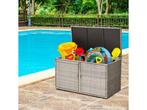 Coast kussenbox - Opbergbox 335 Liter - Rotan - 115 x 60 x, Huis en Inrichting, Verzenden, Nieuw