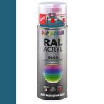 Dupli-Color Ral Acryl Ral 5009 Azuur blauw Hoogglans 400 ml, Doe-het-zelf en Verbouw, Verf, Beits en Lak, Ophalen of Verzenden