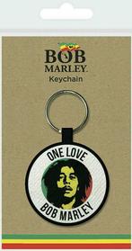 Bob Marley One Love Stoffen Sleutelhanger off. merchandise, Ophalen of Verzenden, Nieuw, Gebruiksvoorwerp
