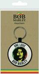 Bob Marley One Love Stoffen Sleutelhanger off. merchandise