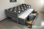 Rockwood® Kinderbed Combi Grey met  twee lattenbodems,, Kinderen en Baby's, Kinderkamer | Bedden, Ophalen of Verzenden, Nieuw