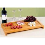 FSC® Houten Snijplank / Afdekplaat bamboe hout, Met Saprand, Ophalen of Verzenden, Nieuw