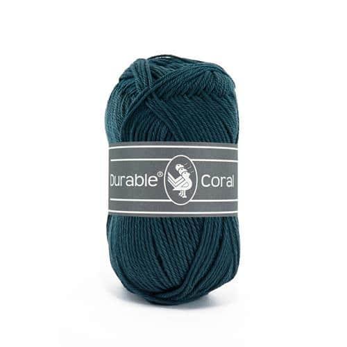 Durable Coral - 375 Petrol, Hobby en Vrije tijd, Breien en Haken, Nieuw, Verzenden