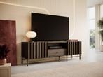Meubella TV-Meubel Paz eiken 160 cm, Overige materialen, Verzenden, 150 tot 200 cm, Nieuw