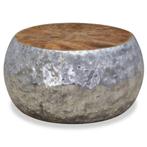 Teakhouten Salontafel 60x30 | Gebruikt | 35% Korting, Huis en Inrichting, Tafels | Salontafels, 50 tot 100 cm, Rond, Nieuw, Minder dan 50 cm