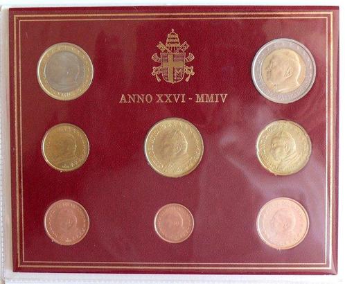 Vaticaan. Year Set (BU) 2004 (Zonder Minimumprijs), Postzegels en Munten, Munten | Europa | Euromunten