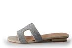 Manfield Slippers in maat 38 Zilver | 10% extra korting, Slippers, Overige kleuren, Verzenden, Zo goed als nieuw