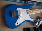 Sky - stratocaster-model, Junior, blauw gitaarpakket -  -, Muziek en Instrumenten, Nieuw