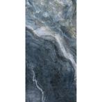 Keramische Gepolijste Tegel Blauw Marmerlook 120x60 cm – Wan, Verzenden, Nieuw