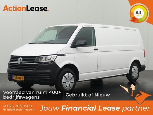 Volkswagen Transporter L2 H1 2021 €284 per maand, Auto's, Bestelauto's, Dealer onderhouden, Te koop, Zwart, Handgeschakeld, Financial lease