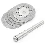 Slijpschijf voor Multitool - Diamant - Mini - 22mm - 5 stuks, Verzenden, Nieuw