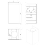 LED Wandlamp - Trion Clona UP en DOWN - GU10 Fitting -, Ophalen of Verzenden, Nieuw, Metaal