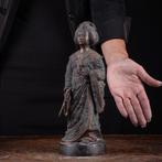 sculptuur, Geisha in Traditional Dress - 230 mm - Oud Japans, Nieuw