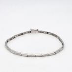 Armband - 18 karaat Witgoud Diamant (Natuurlijk), Sieraden, Tassen en Uiterlijk, Armbanden, Nieuw