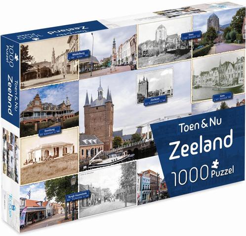 Toen & Nu Zeeland Puzzel (1000 stukjes) | Tuckers Fun, Hobby en Vrije tijd, Denksport en Puzzels, Nieuw, Verzenden