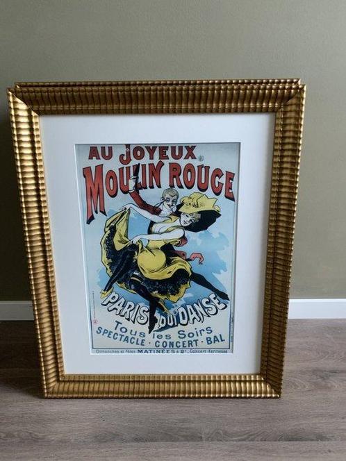 Alfred Choubrac - Au Joyeux Moulin Rouge - Jaren 1890, Antiek en Kunst, Kunst | Tekeningen en Foto's