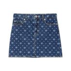 Chiara Ferragni • jeans mini rok met logo • 24, Kleding | Dames, Rokken, Chiara Ferragni, Verzenden, Nieuw, Blauw