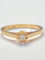 Zonder Minimumprijs - Ring - 18 karaat Geel goud Diamant, Nieuw