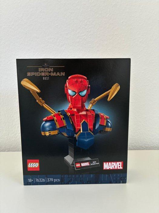 Lego Set - 76326 - Super Heroes - Iron Spider - Man Bust (, Kinderen en Baby's, Speelgoed | Duplo en Lego