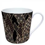 Ambiente - Mok 300 ml - Luxury Trees Black, Nieuw