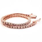 Armband - 14 karaat Roségoud - 2.20ct. tw. Roze Diamant, Nieuw