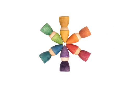 Grapat - Tomten-kabouters - 6 stuks, Kinderen en Baby's, Speelgoed | Overig