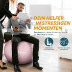 Tresko Fitness bal - Yoga bal - Pilates bal - 85cm - Roze, Verzenden, Nieuw