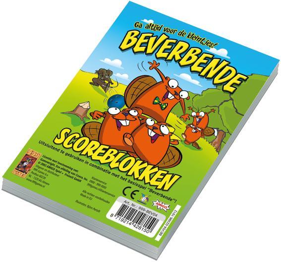 Beverbende - Scoreblokken (3 stuks) | 999 Games -, Hobby en Vrije tijd, Gezelschapsspellen | Bordspellen, Nieuw, Verzenden