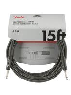Fender Professional Tweed instrument kabel 4.5m grijs, Muziek en Instrumenten, Verzenden, Nieuw