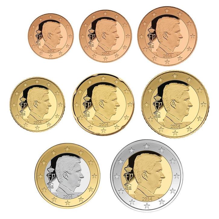 België UNC Set 2017, Postzegels en Munten, Munten | België, Verzenden