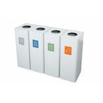 Ergofy afvalbak afvalscheiding prullenbak 60 ltr koppelbaar, Huis en Inrichting, Woonaccessoires | Prullenbakken, Verzenden, Nieuw