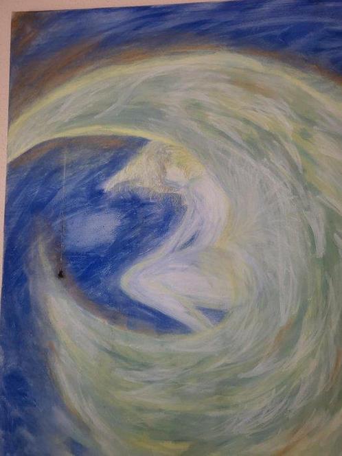 Stefania Cacciola (1964) - Angelo, Antiek en Kunst, Kunst | Schilderijen | Klassiek