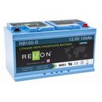 Relion RB-DIN 12V/100Ah LiFePO4 accu, Nieuw, Ophalen of Verzenden