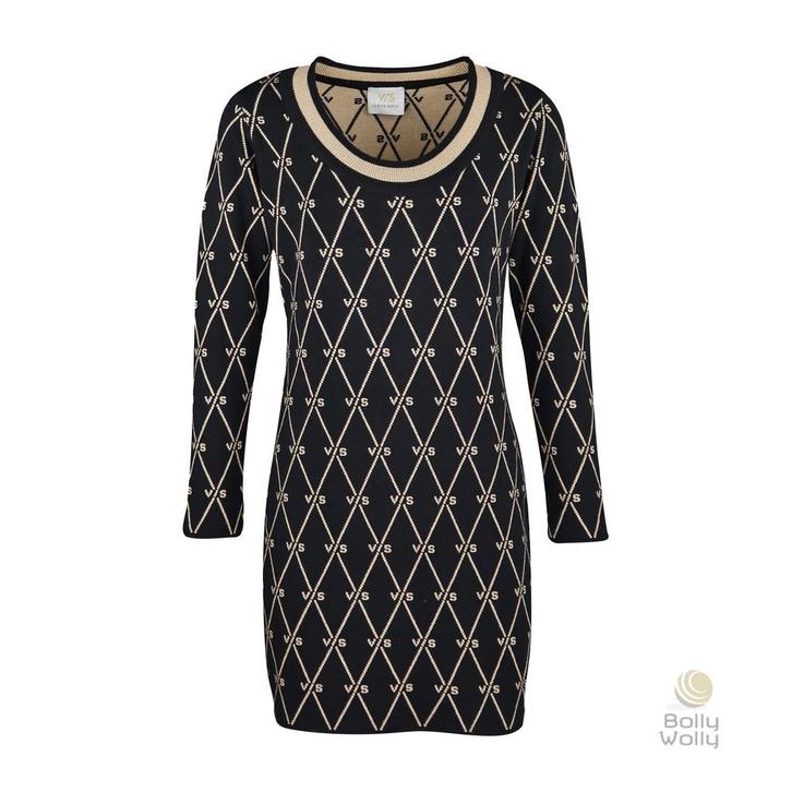 Verysimple • korte zwarte wollen jurk • S, Kleding | Dames, Jurken, Zwart, Nieuw, Maat 36 (S), Verzenden