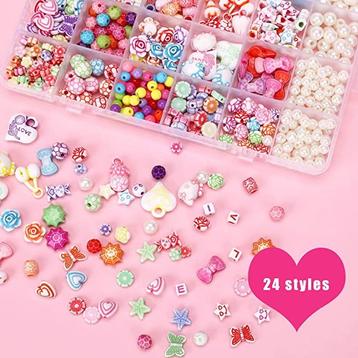 Doe-Het-Zelf Kralenset - Maak je Eigen Sieraden, 550 Stuks beschikbaar voor biedingen