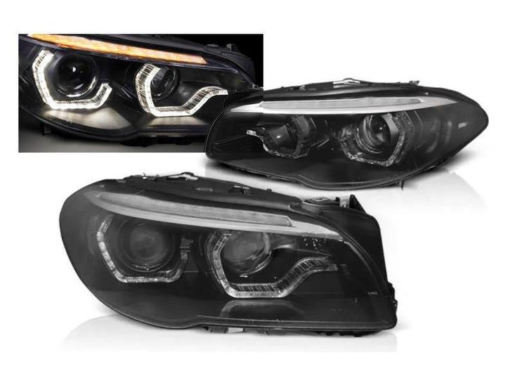 Angel Eyes Xenon koplampen Black geschikt voor BMW F10/F11, Auto-onderdelen, Verlichting, Nieuw, Universele onderdelen, Verzenden