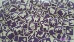 ACTIE Glittertattoo sjablonen set 100 stuks glitter tattoo, Ophalen of Verzenden, Nieuw, Overige typen