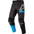 Alpinestars Fluid Crossbroek – Zwart/Fluo Blauw – Maat 30, Motoren, Verzenden, Nieuw met kaartje, Motorcrosskleding, Alpinestars
