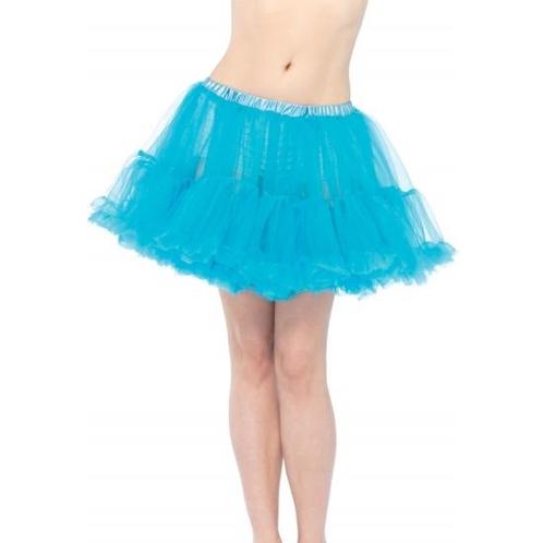 Korte tule onderrok turquoise voor dames - Petticoats, Kleding | Dames, Carnavalskleding en Feestkleding, Ophalen of Verzenden