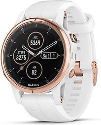 Garmin Fenix 5S Plus 42 mm roségoud met siliconen armband, Telecommunicatie, Mobiele telefoons | Toebehoren en Onderdelen, Gebruikt