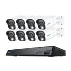 Reolink NVS16-12MB8, 12MP PoE Cameraset met 24/7 opnemen, Ophalen of Verzenden, Nieuw