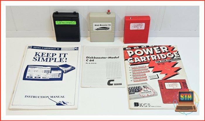 Commodore Utility Cartridges - Computer (3) - Zonder, Spelcomputers en Games, Spelcomputers | Overige Accessoires