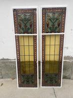 Art Nouveau Glas-in-loodraam (2) - 1920-1930, Antiek en Kunst, Kunst | Designobjecten