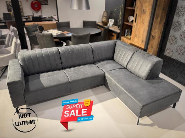 ***SALE*** Hoekbank Lea 2,5+OTT Wildeboer v/d Weide, Huis en Inrichting, Banken | Complete zithoeken, Verzenden