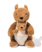 HEMA Knuffel kangaroo met baby 30cm 2+1 gratis, Kinderen en Baby's, Verzenden, Nieuw