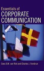 Essentials Of Corporate Communication 9780415328265, Verzenden, Gelezen, Charles J Fombrun