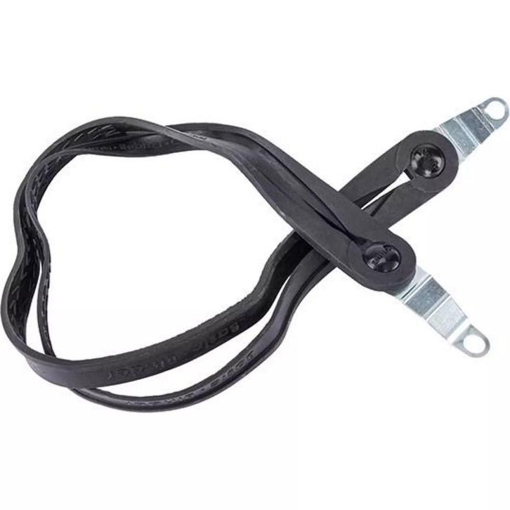 Bibia Rubberen snelbinder met stevige grip - zwart - eenv..., Fietsen en Brommers, Fietsaccessoires | Overige Fietsaccessoires